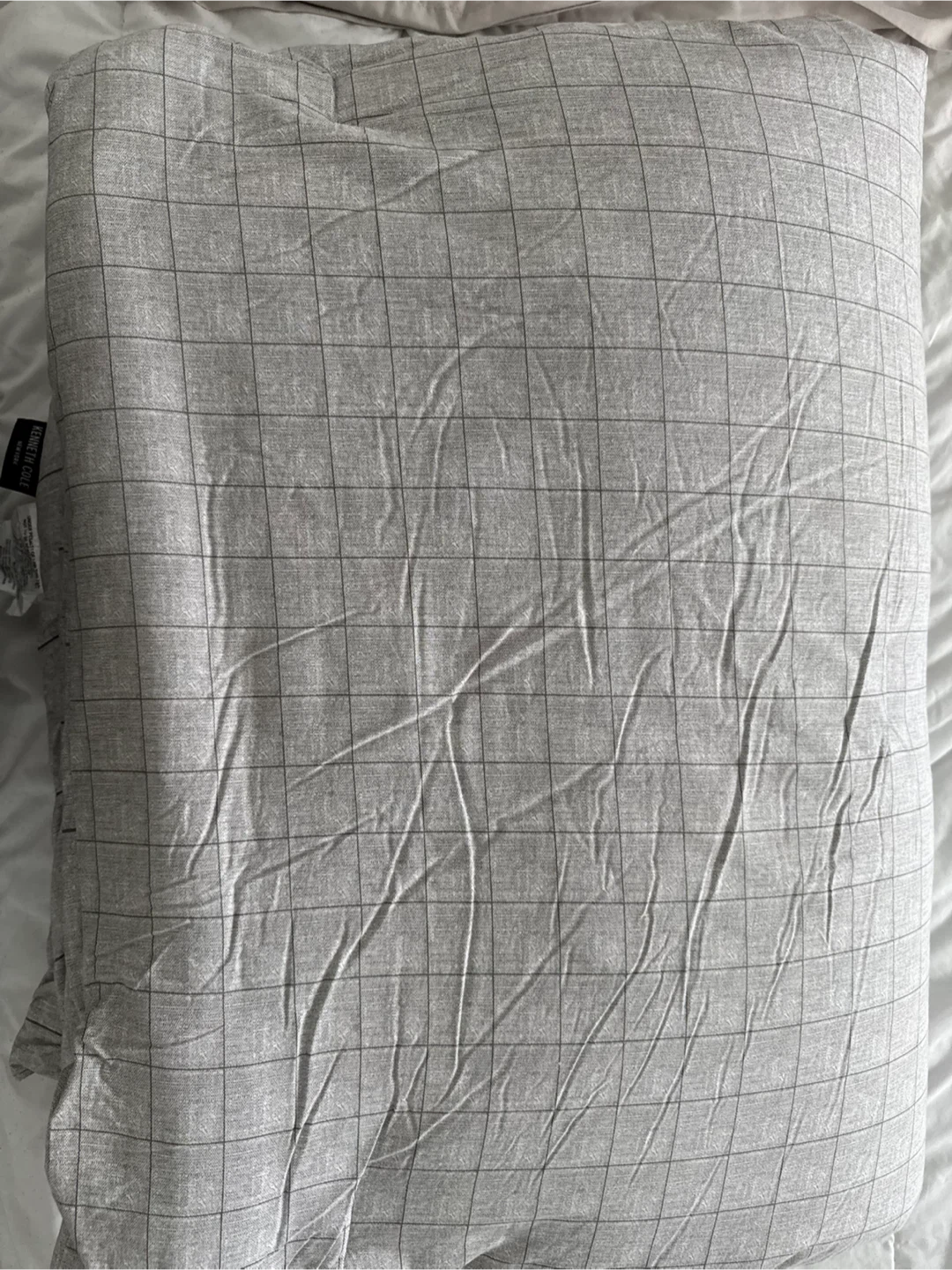 Kenneth Cole Grey Duvet Set King Size - photo 4