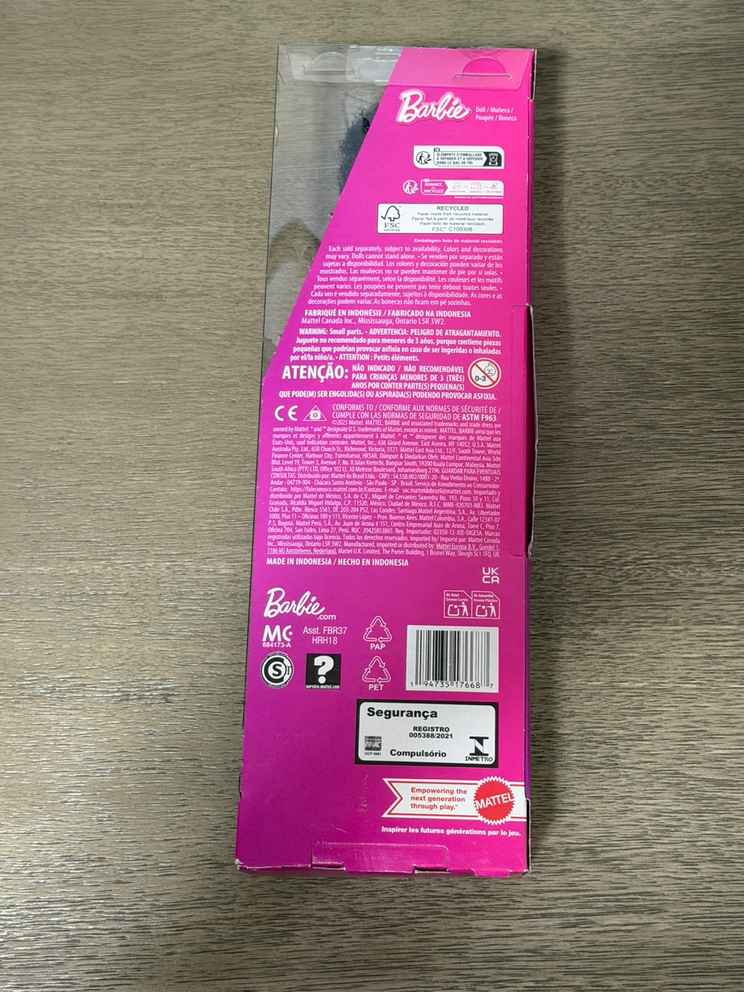 Barbie Doll - Asst. FBR37 HW116 - photo 2