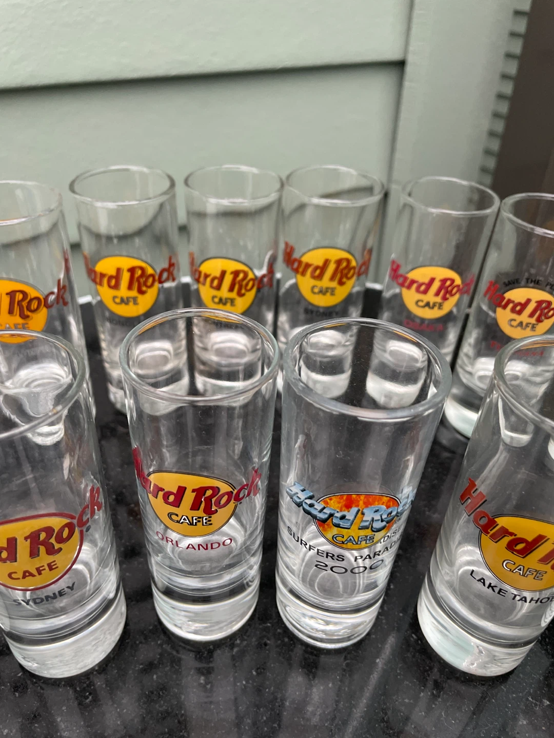 Hard Rock Cafe Shot Glasses Collection lot of 14 - photo 3
