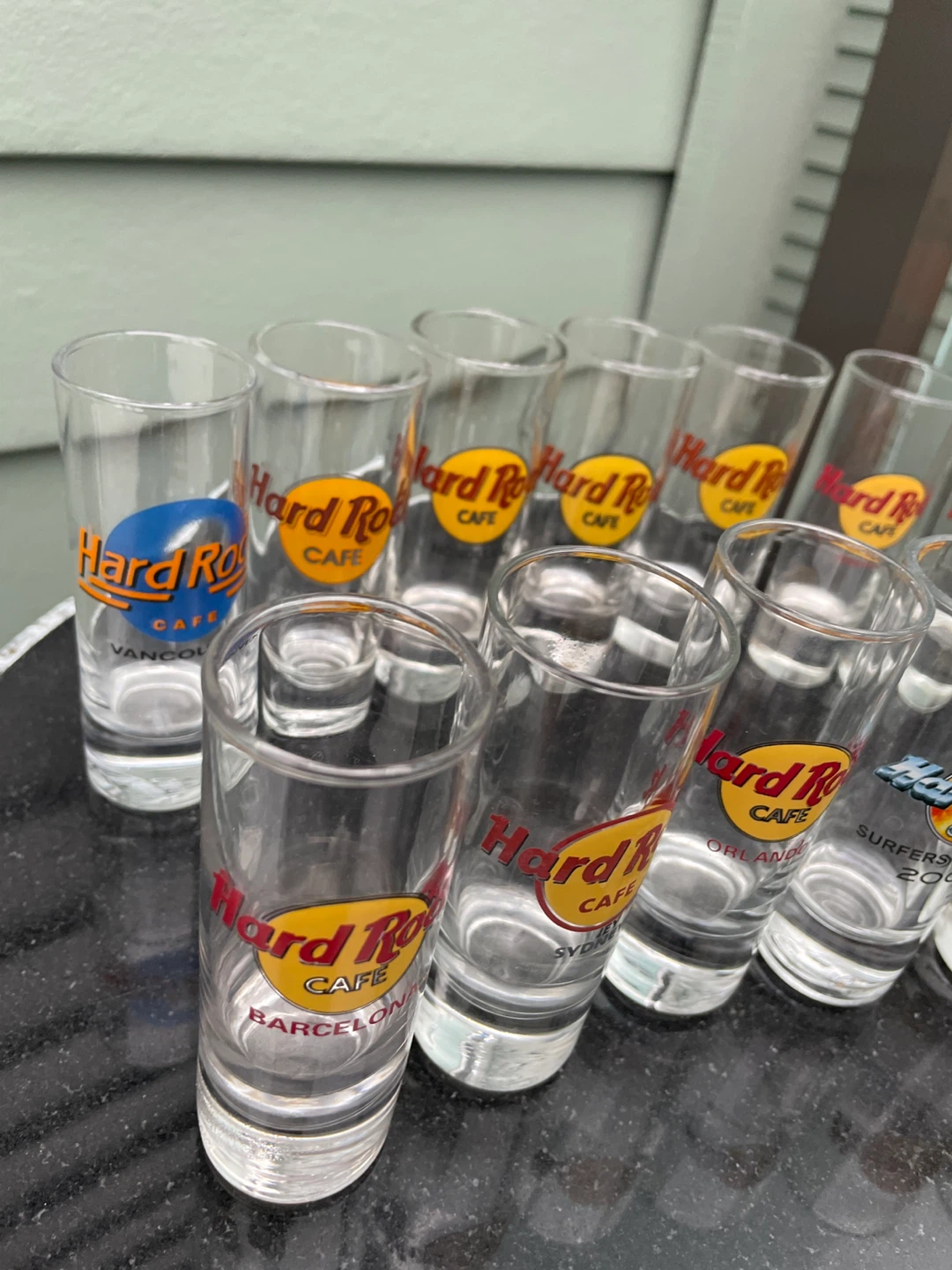 Hard Rock Cafe Shot Glasses Collection lot of 14 - photo 2