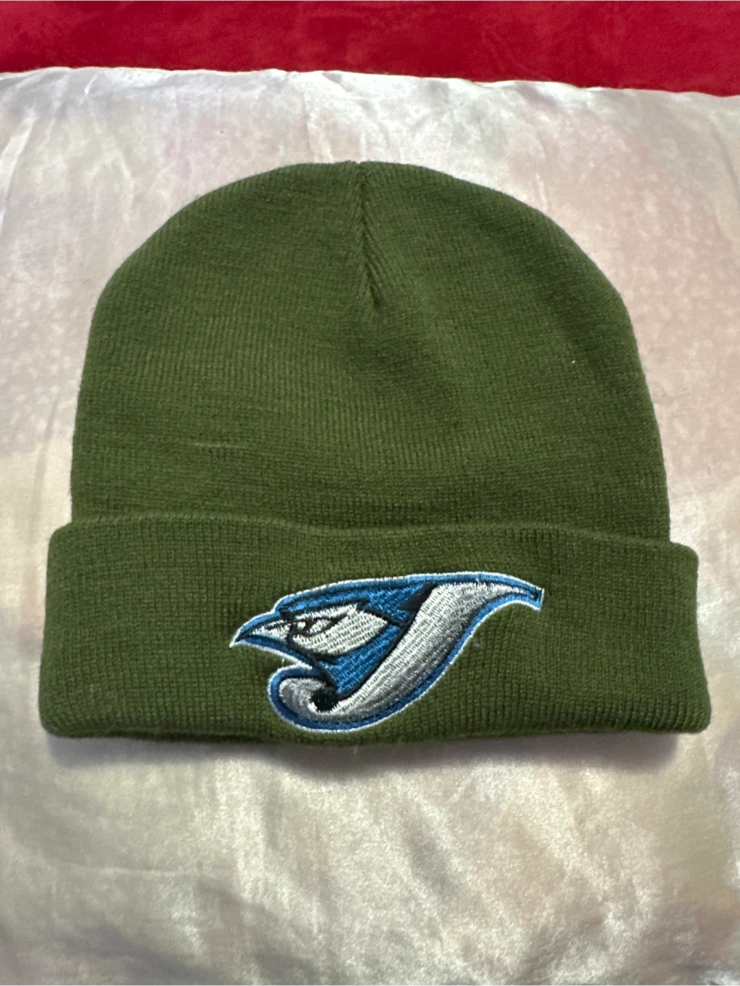 Toronto Blue Jays Olive Green Beanie