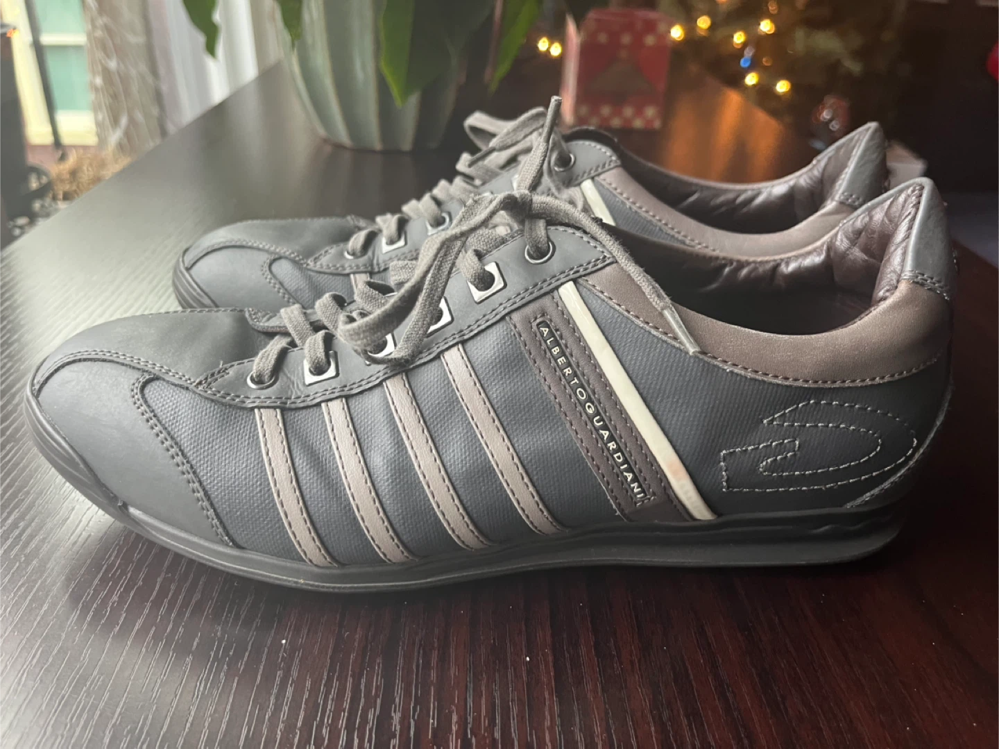 Men’s Italian Leather Sneakers European Size 41 - photo 2