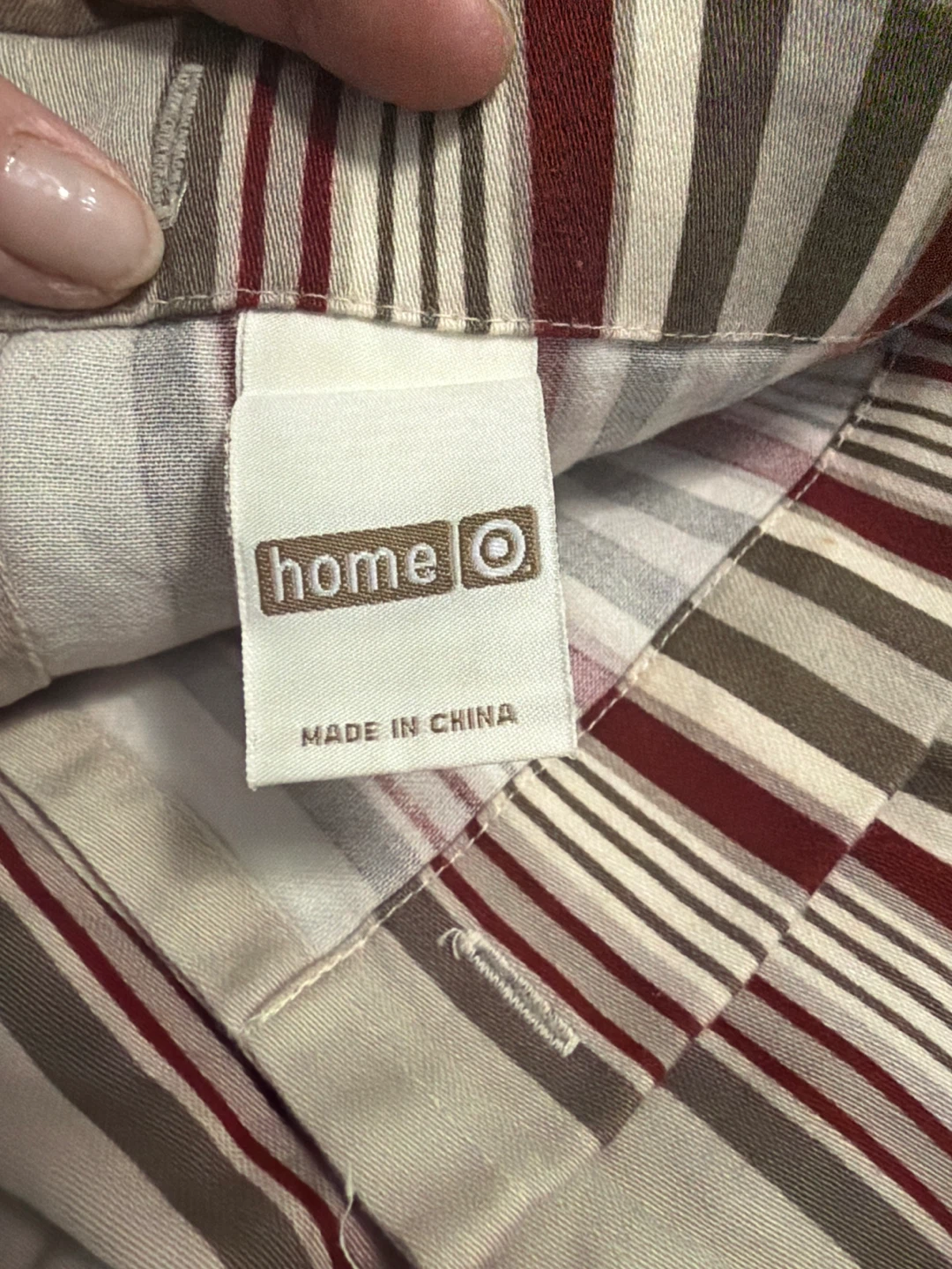 Home Target Striped Cotton Bedding