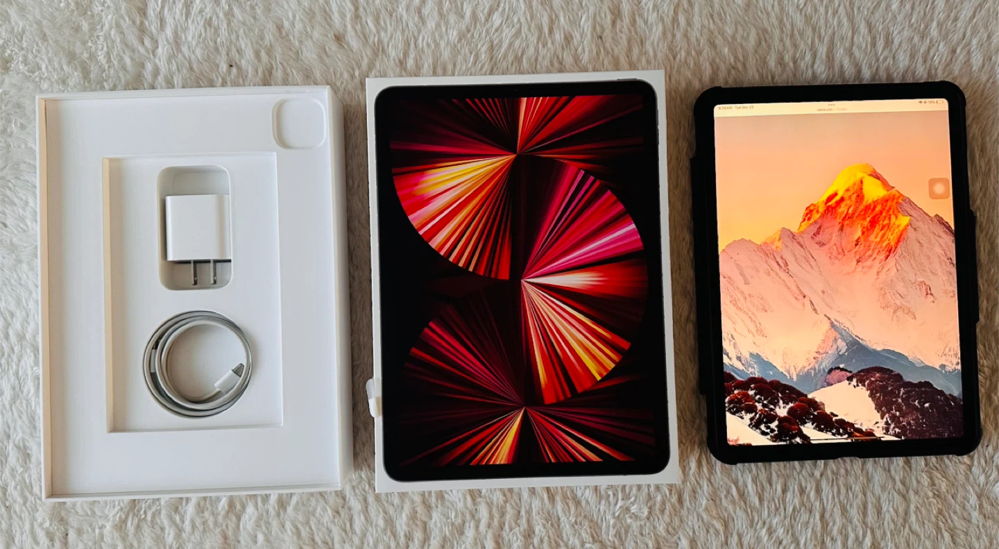 Apple iPad Pro 11-inch (3rd Gen) 128GB w/ Spigen Casing - photo 3