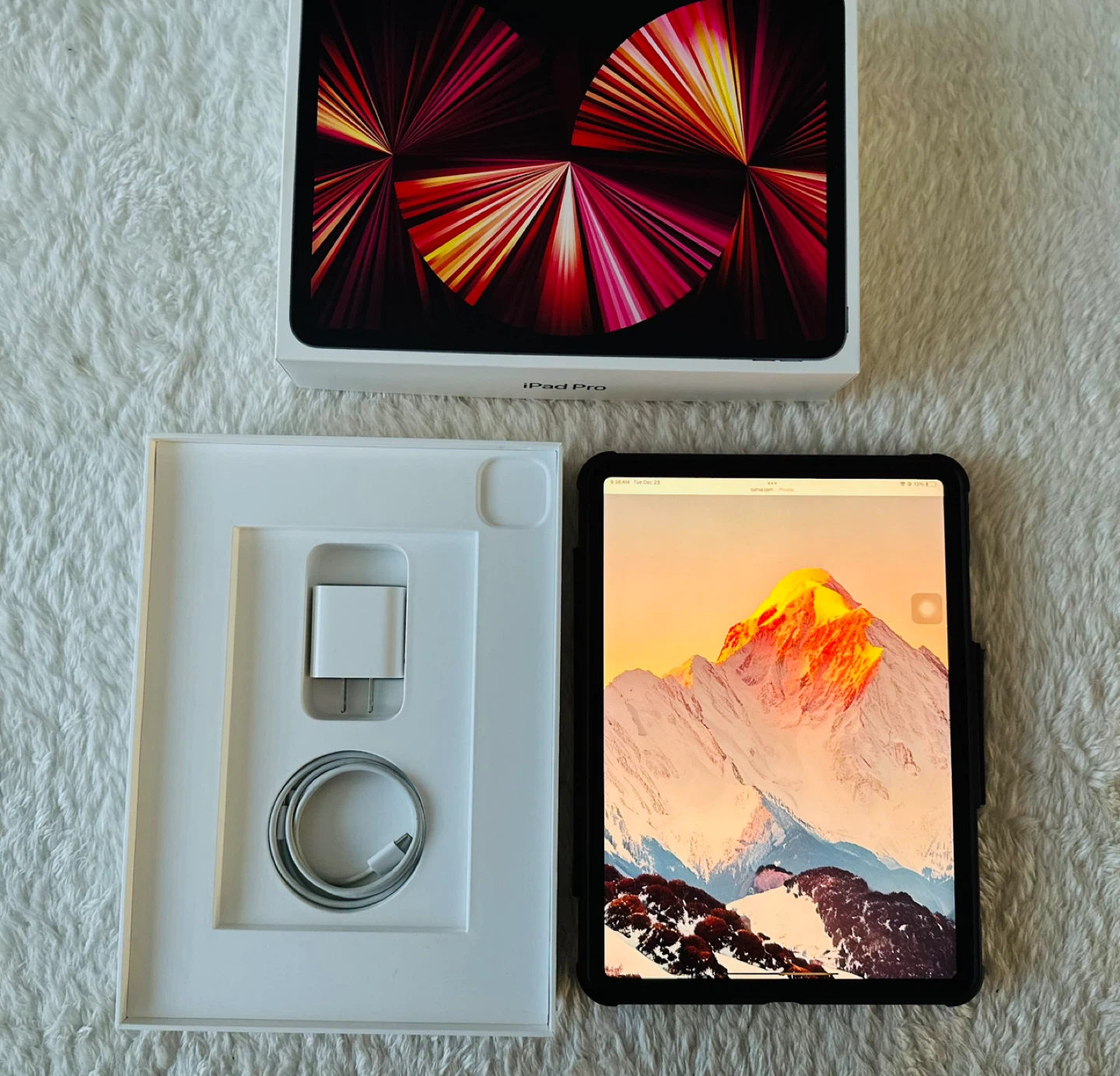 Apple iPad Pro 11-inch (3rd Gen) 128GB w/ Spigen Casing - photo 2