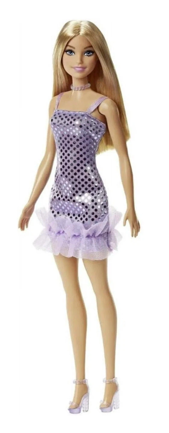 New Barbie Doll - Purple Sequin Dress - photo 2