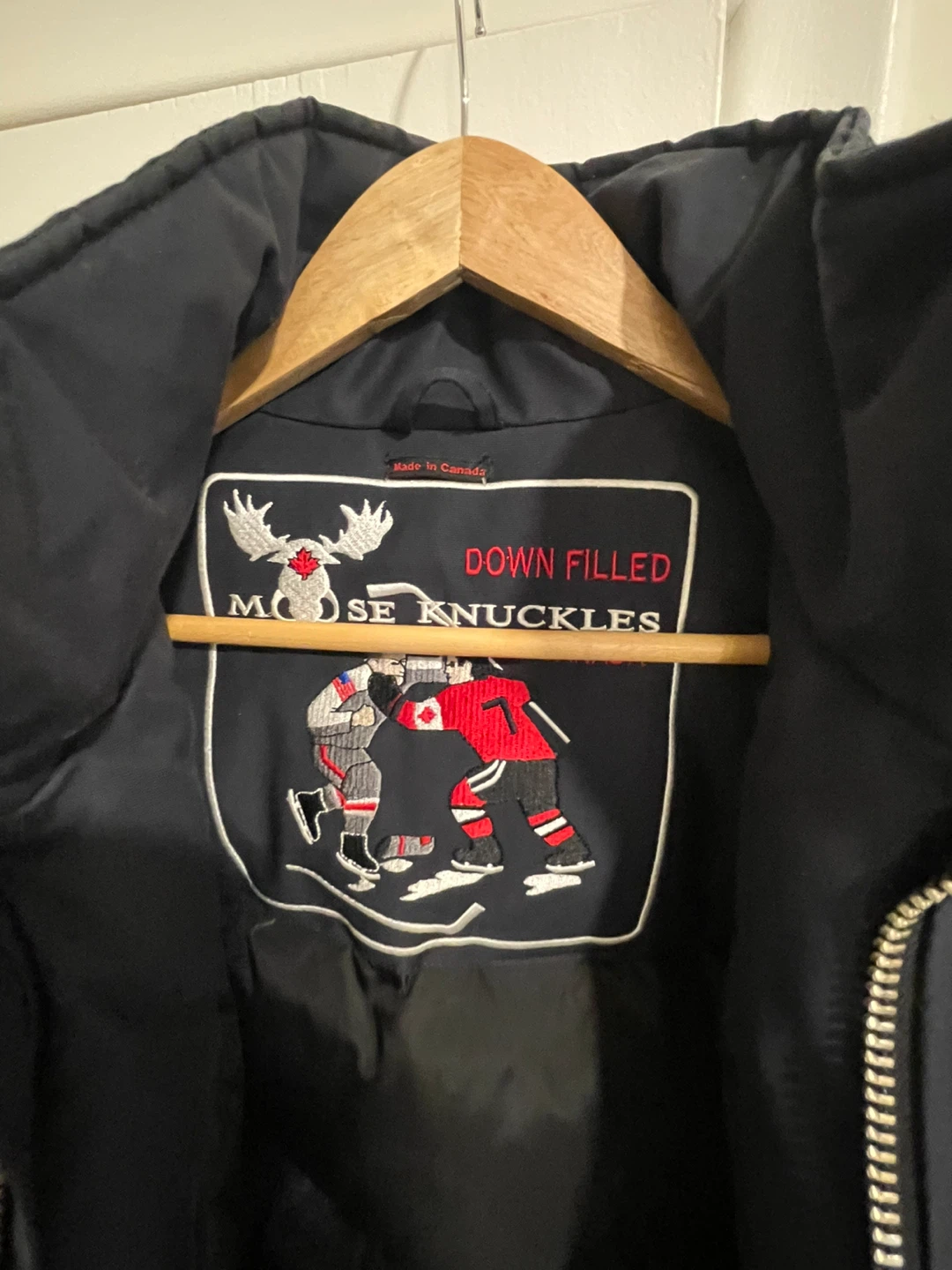 Moose Knuckles Down Filled Bomber Jacket - photo 3