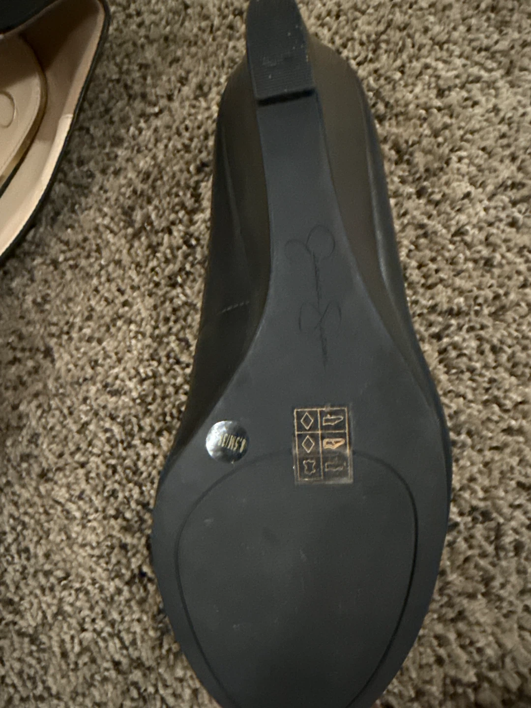 Jessica Simpson Black Heels - Size 8.5 - photo 2
