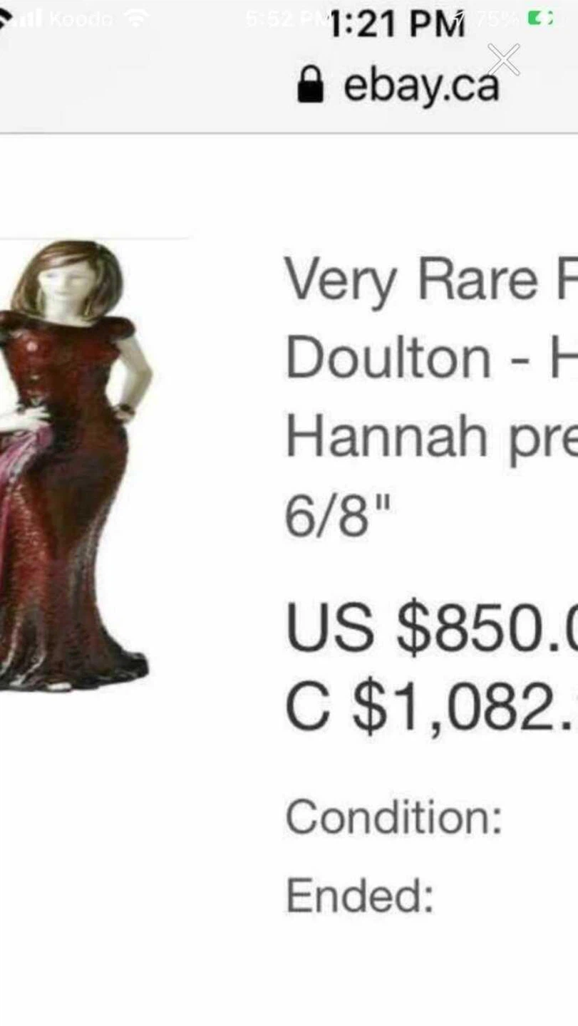 Royal Doulton Hannah Figurine HN4855 - photo 5