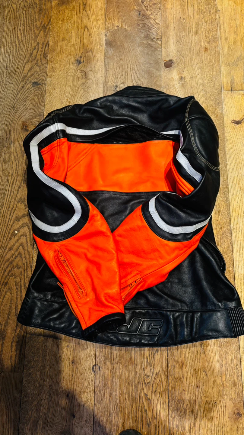 HJC Cirotech Riding Gear Leather Jacket Size 46 - photo 2