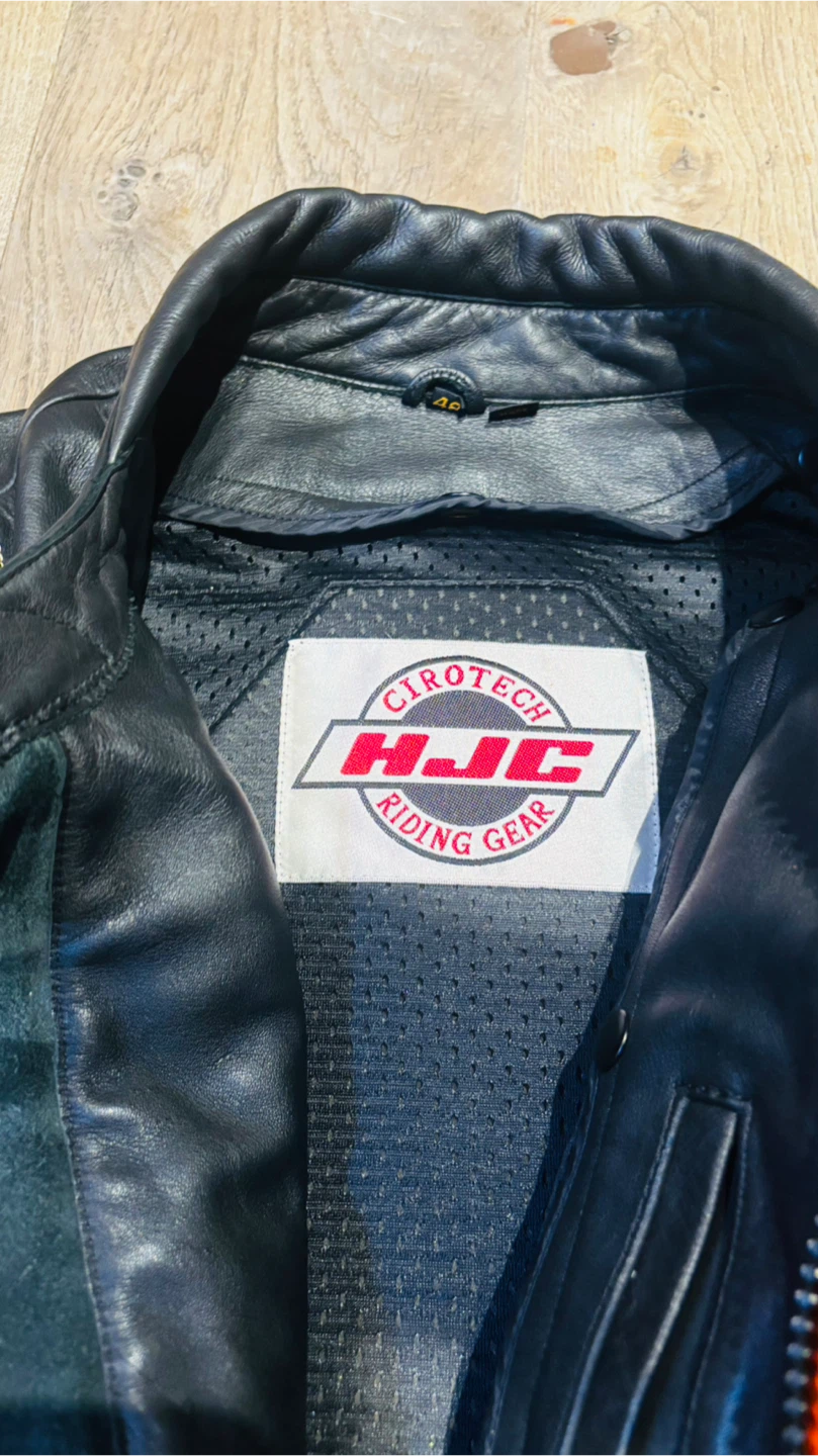 HJC Cirotech Riding Gear Leather Jacket Size 46 - photo 4
