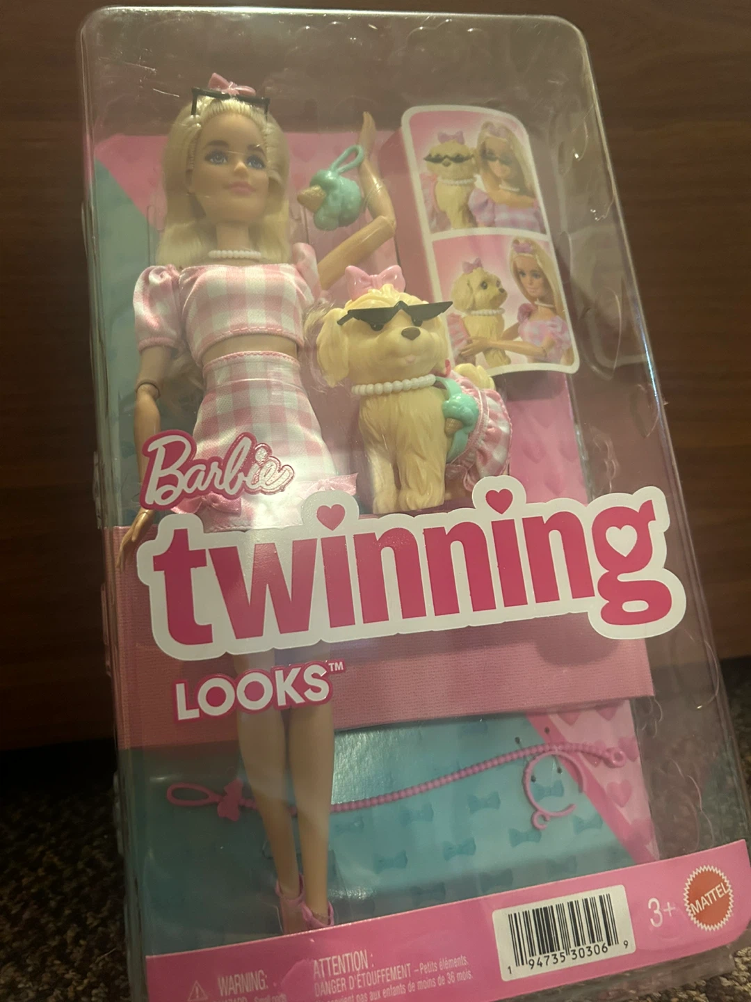 New Barbie Twinning Looks Doll + Dog - photo 5