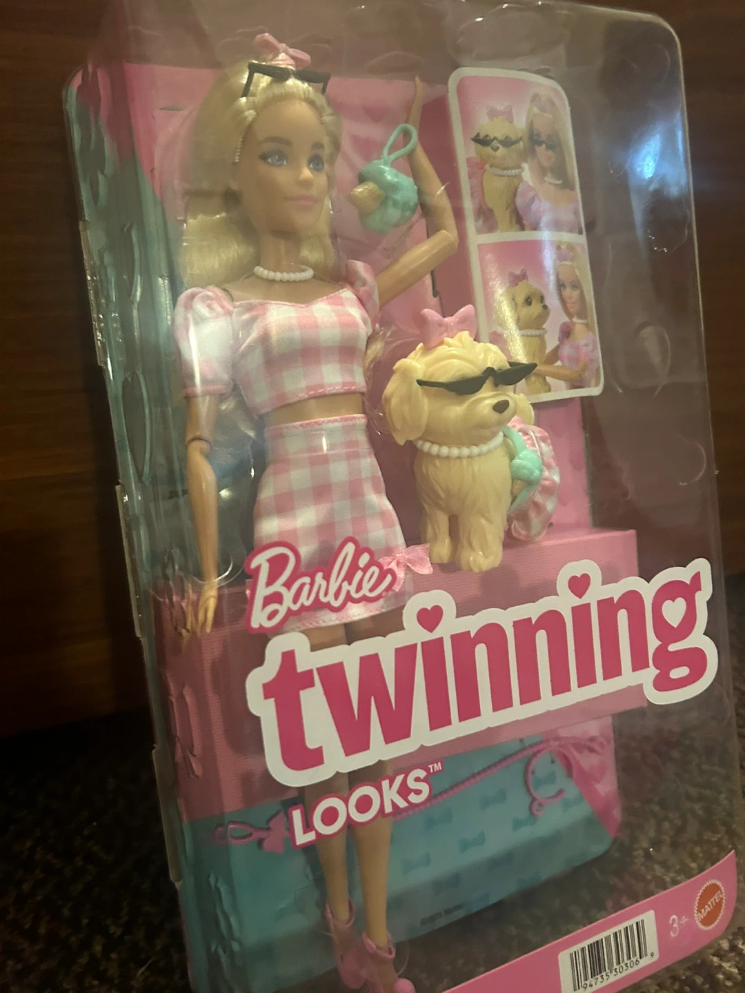 New Barbie Twinning Looks Doll + Dog - photo 4