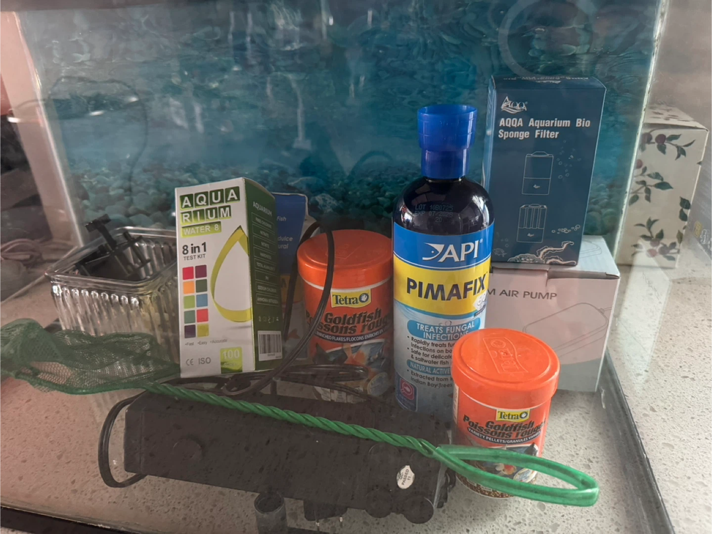 Aquarium Supplies: API Pimafix, Tetra Goldfish Food & More