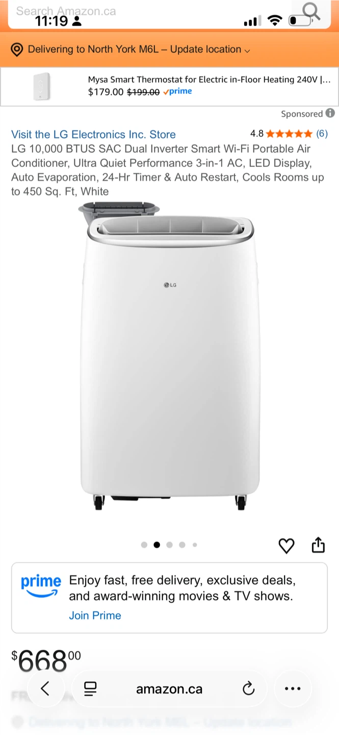 Portable air conditioner Garrison