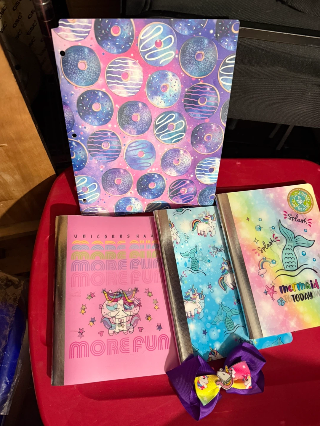 Kids folder, Notebooks, Dream Catcher and Hair Bow - photo 2