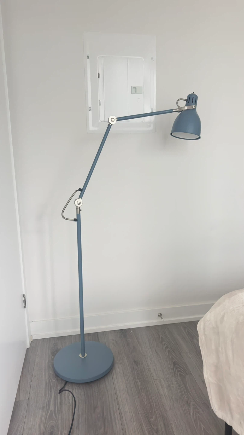 IKEA AROD Floor Lamp - Blue