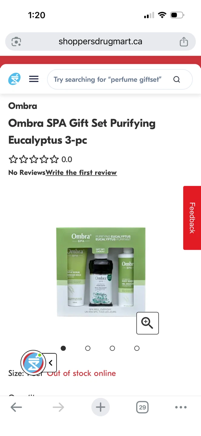 New Ombra SPA Eucalyptus Gift Set - 3 Piece - photo 3