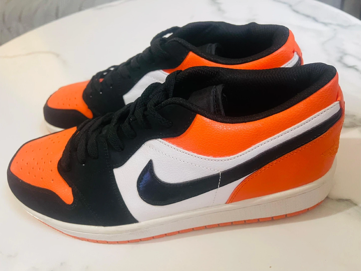 Nike Air Jordan 1 Low SE Black/Orange - photo 3