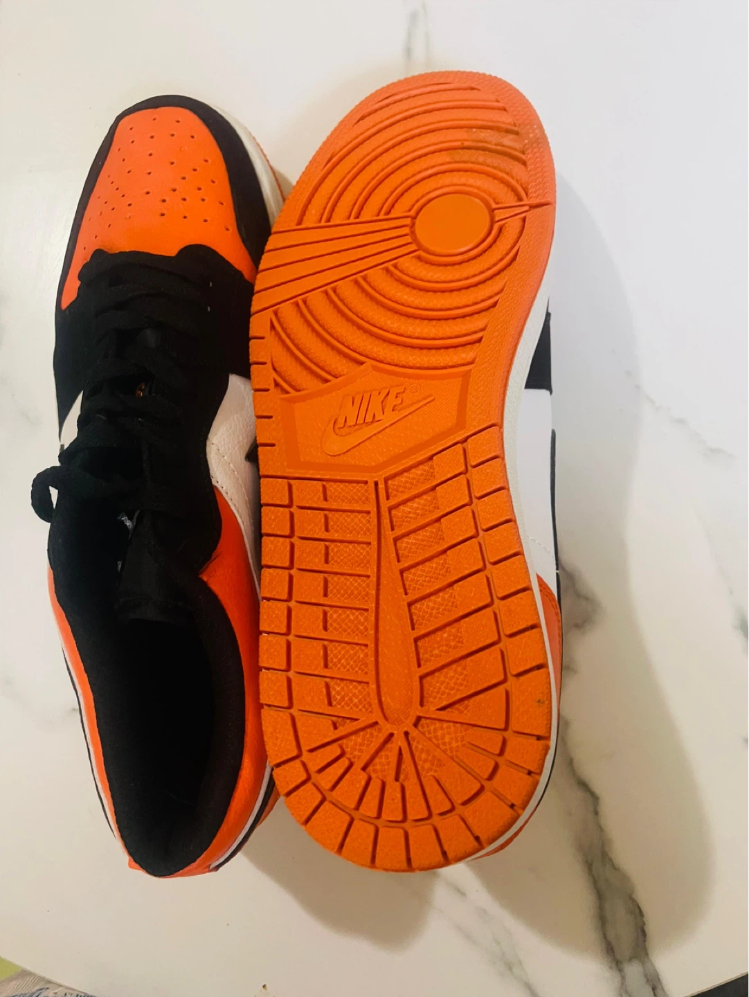 Nike Air Jordan 1 Low SE Black/Orange - photo 2