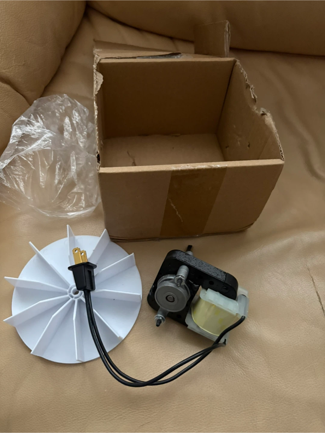Fan Motor with Blower Wheel