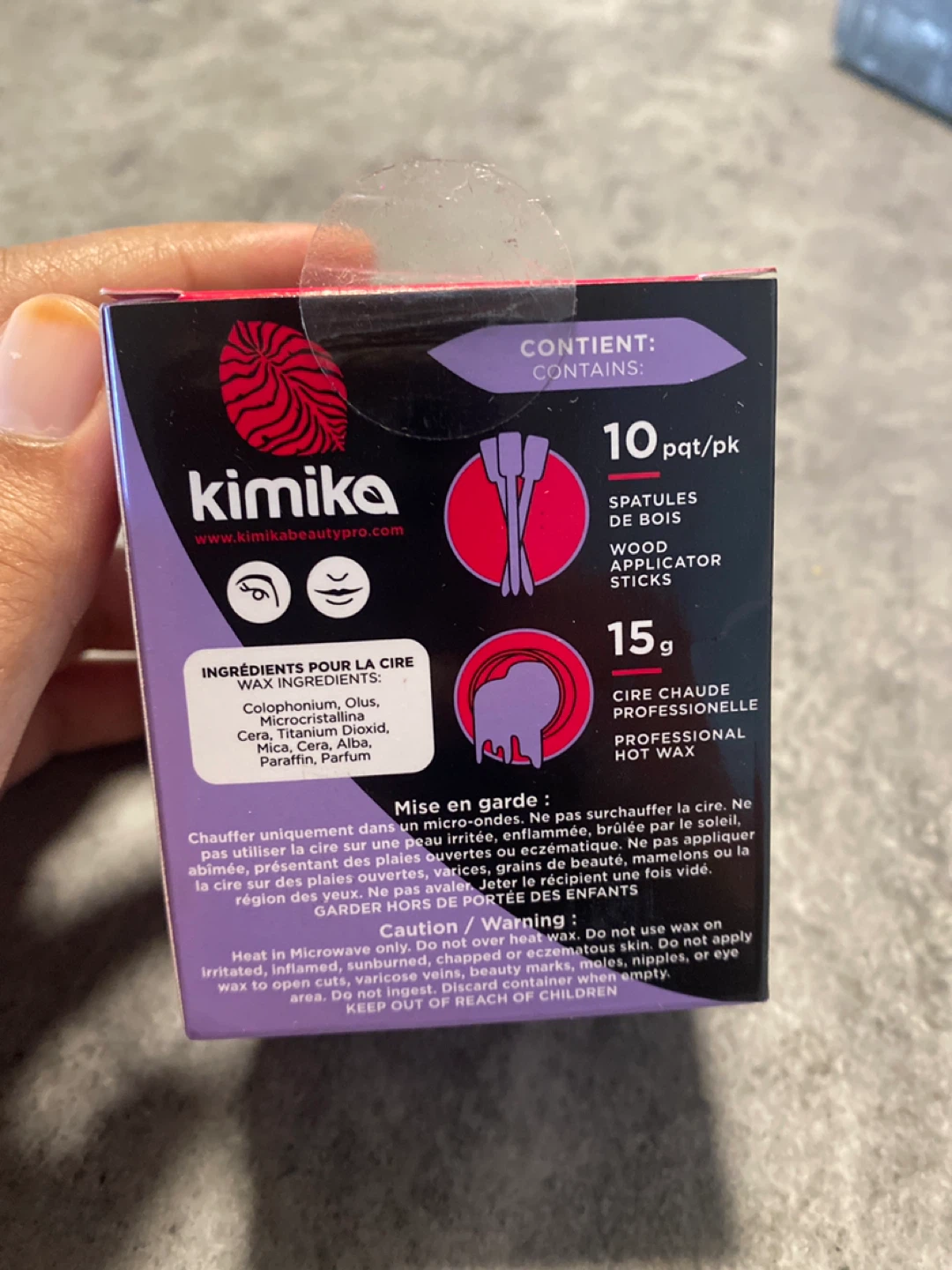 Kimika Kit Épilatoire Waxing Kit - New! I bought the wrong one - photo 2