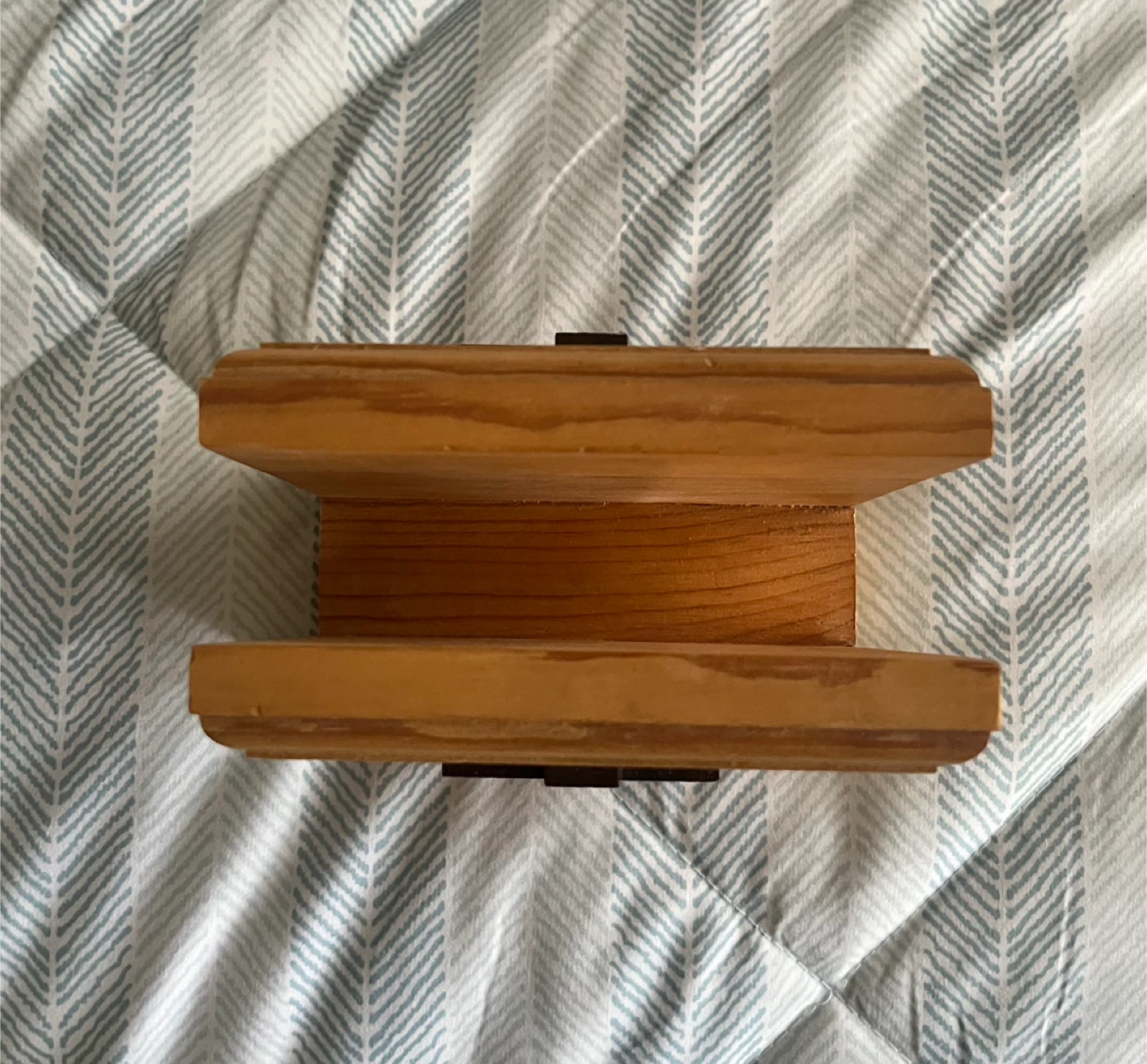 Wooden Napkin Holder with Cross - photo 2