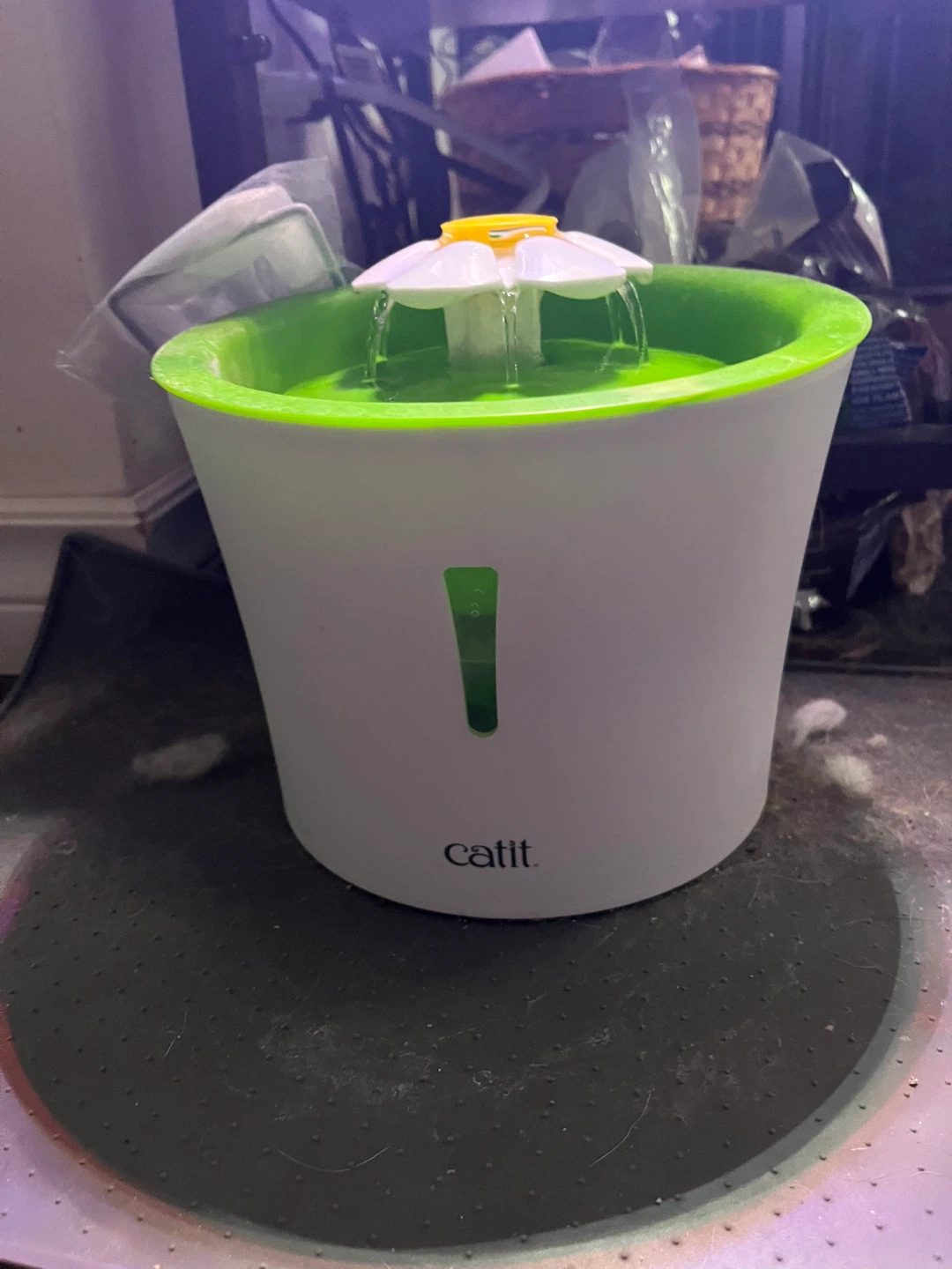 Catit Fountain (used) and two replacement filters (new)