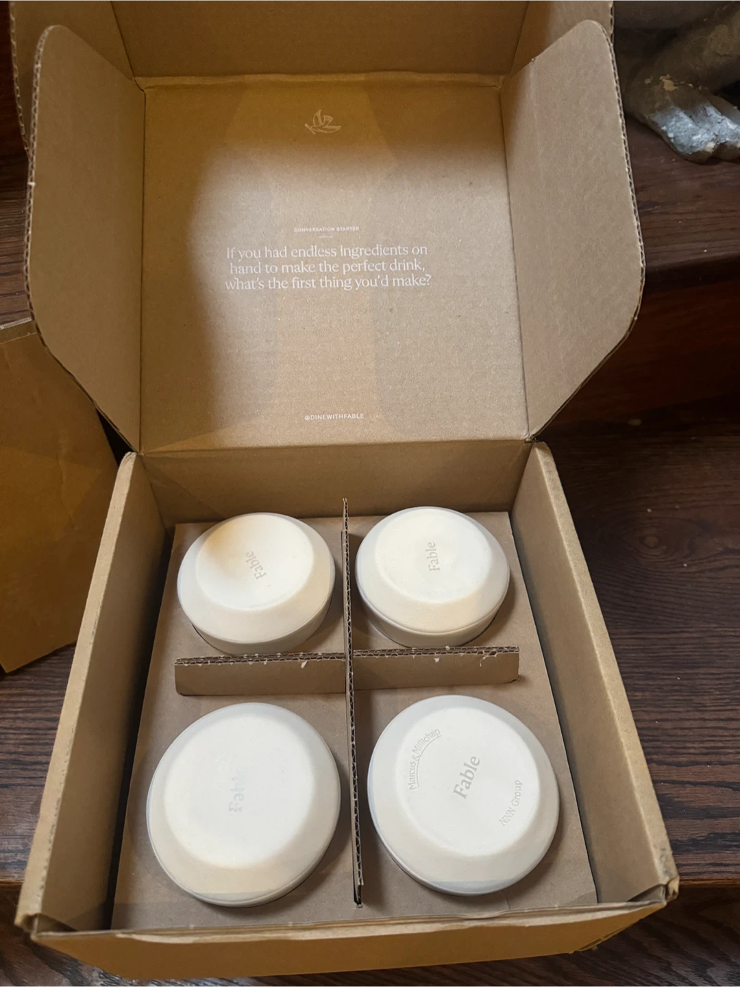 Brand New Fable “The Cup” Set (4) – A Perfect Gift Set - photo 3