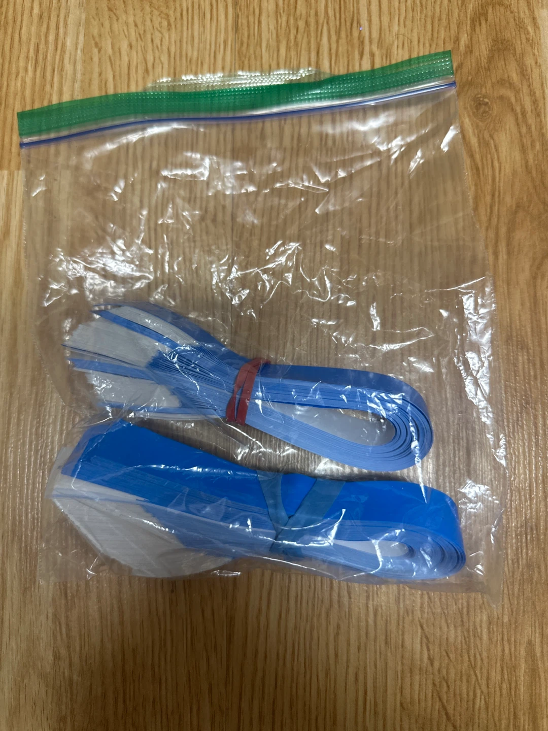 Bag of Blue security wristbands