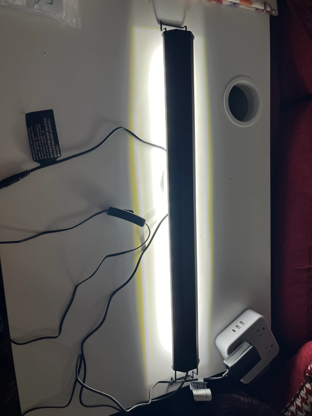 Aquarium Light Fixture - adjustable 24 to 32 inches - photo 2
