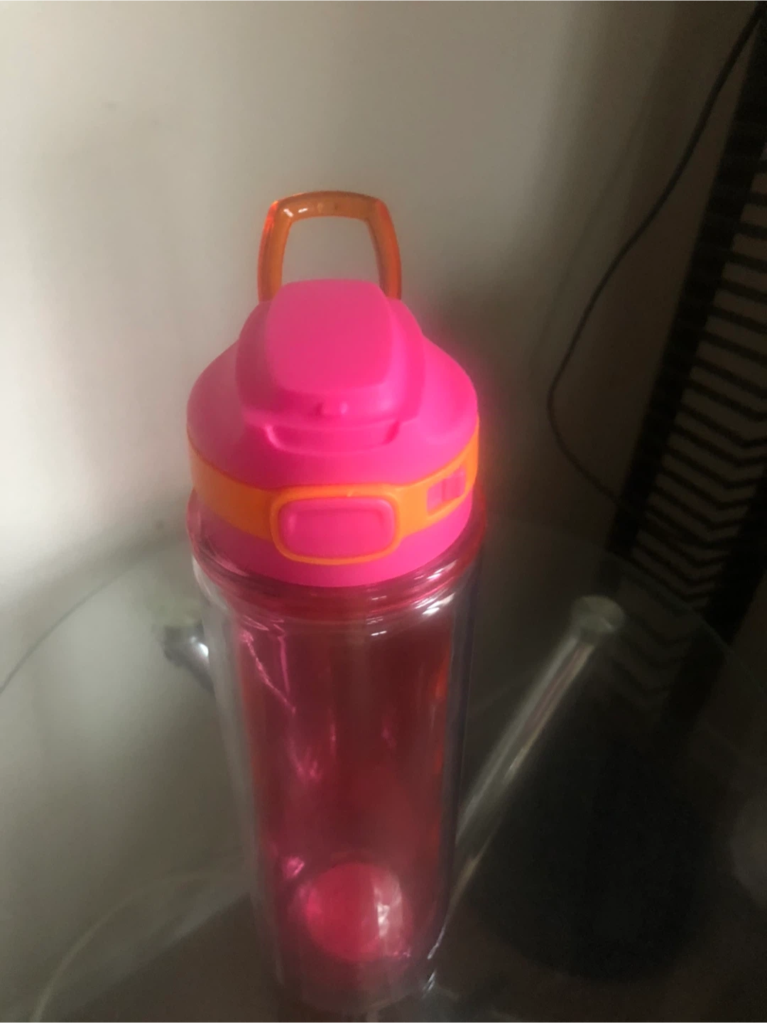 Cool Gear Pink & Orange Water Bottle