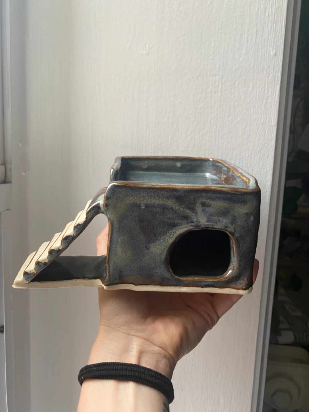 Handmade Ceramic Hamster Hideout (small)