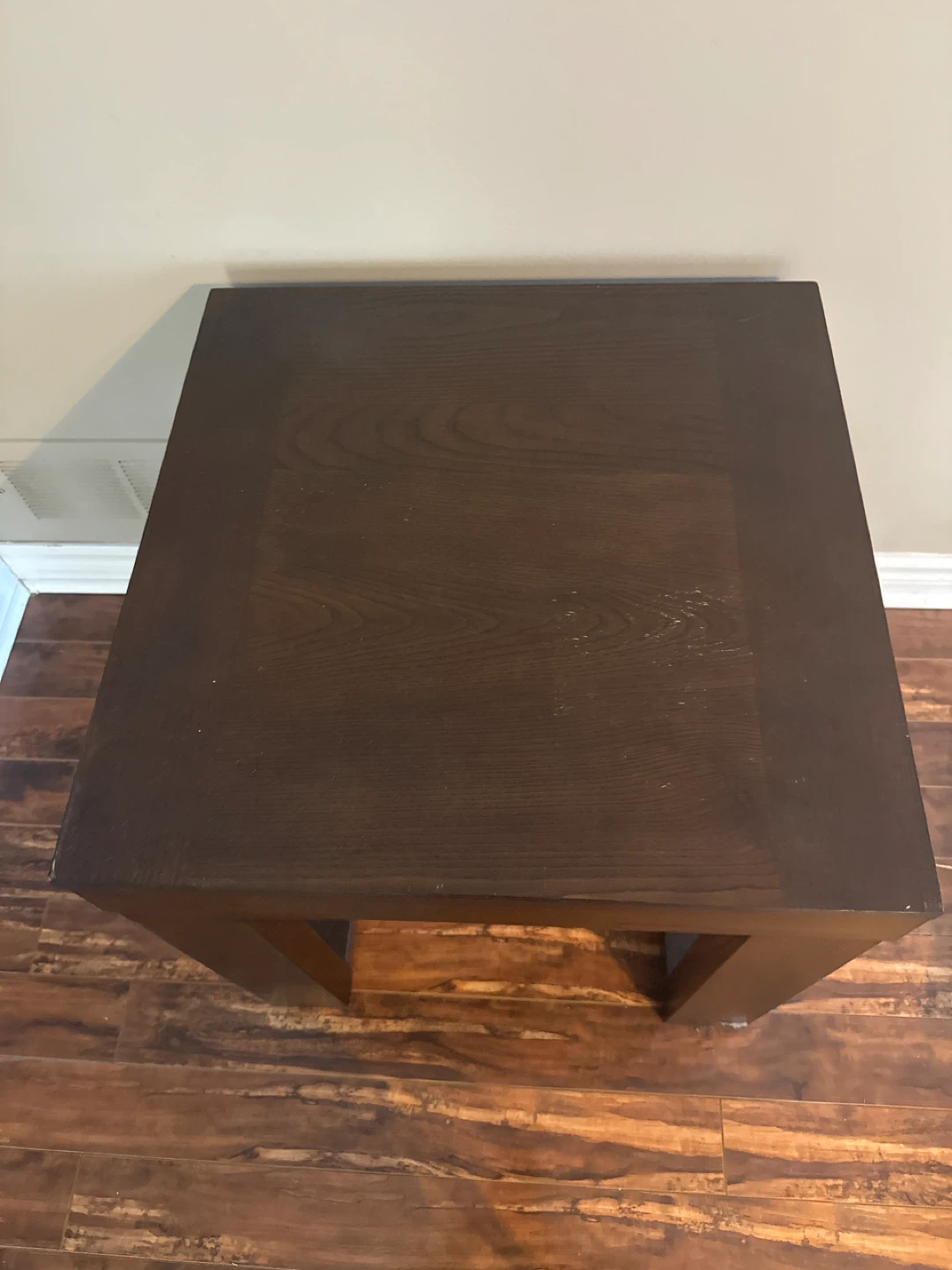 Brown Wooden Side Table - photo 2