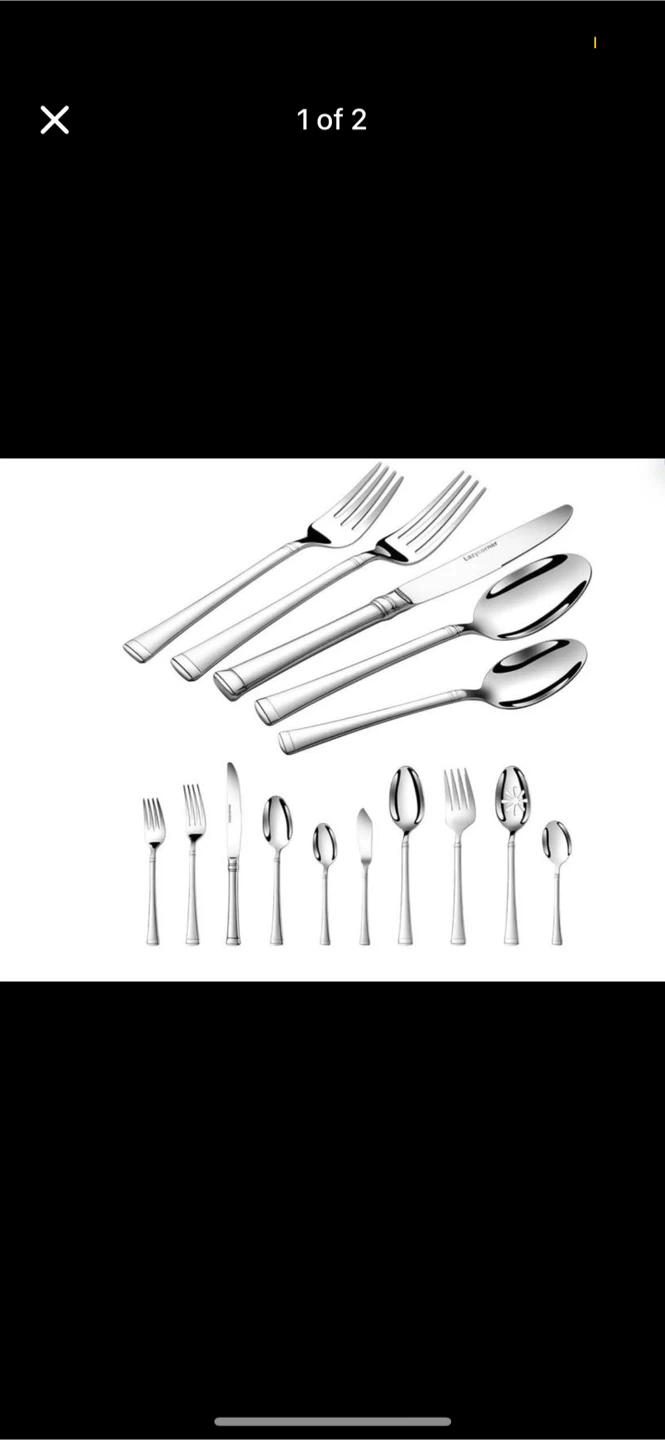 Lazycorner Silverware Set