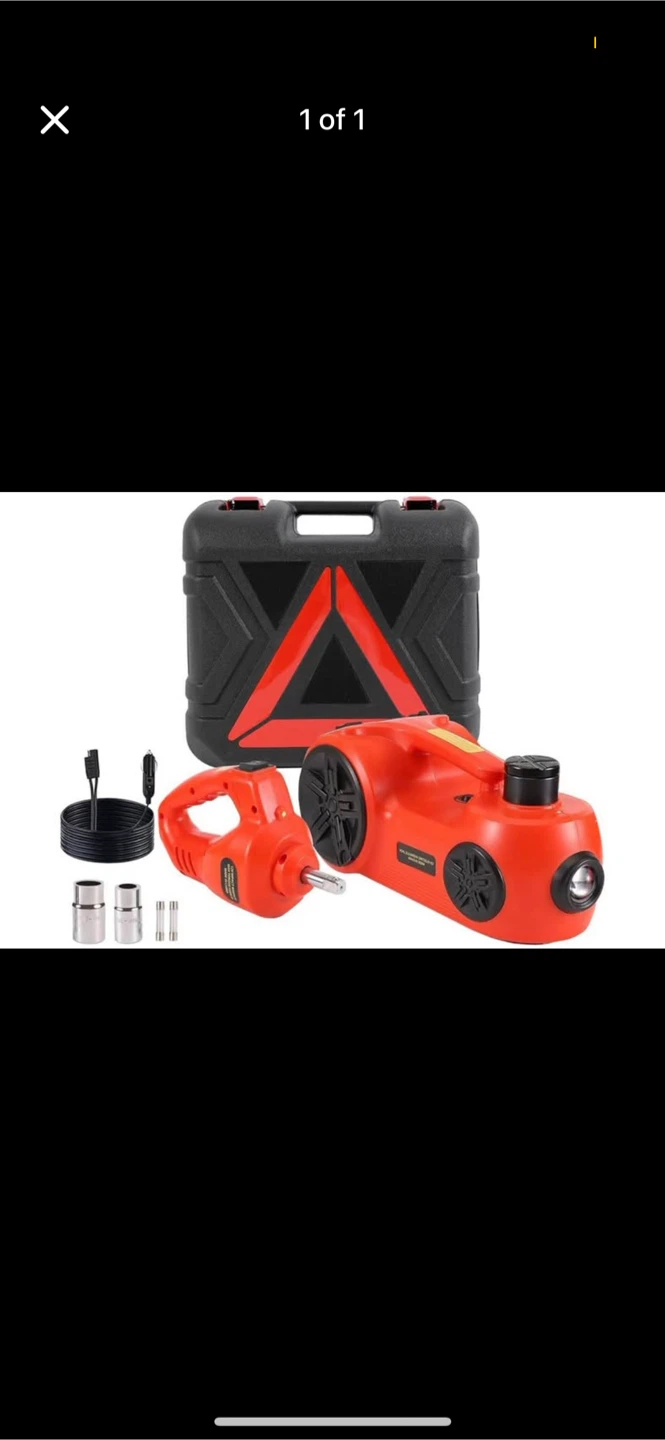 Electric Car Jack Set w/ Case