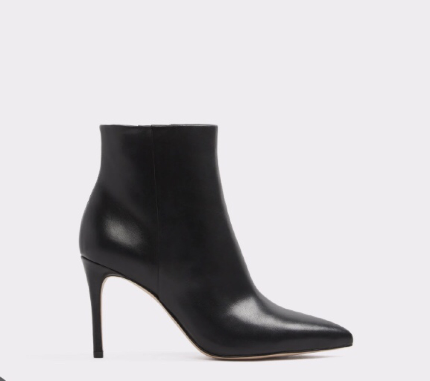 Aldo Black Heeled Wiema Ankle Boots