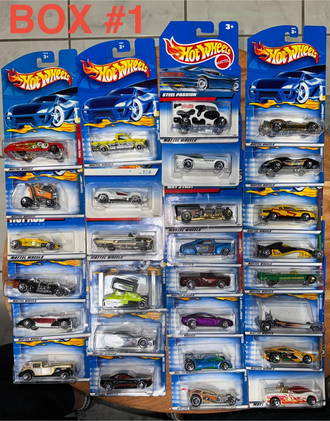 Hot Wheels Diecast Cars - Various Models