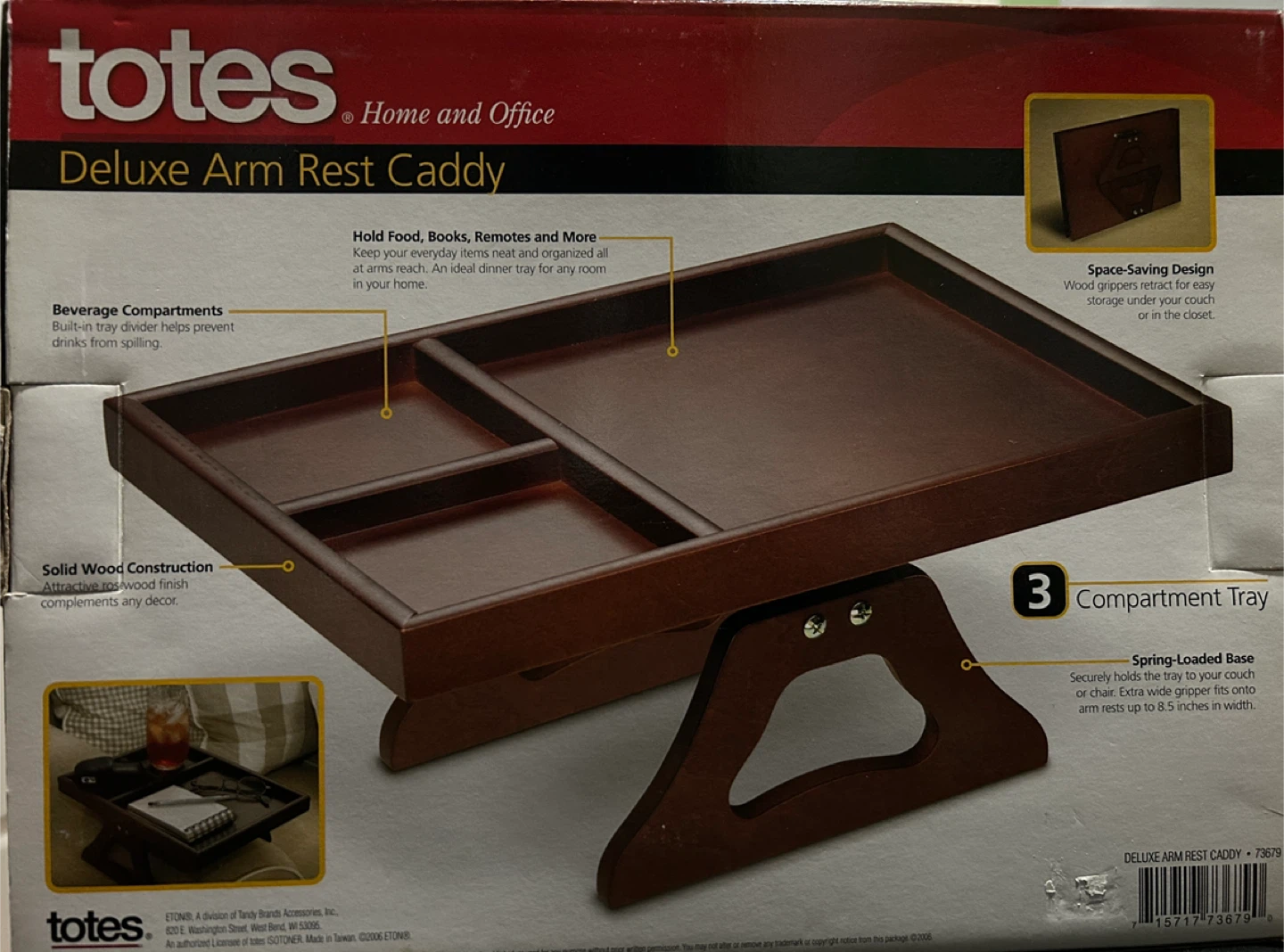 Deluxe Arm Rest Caddy - photo 2