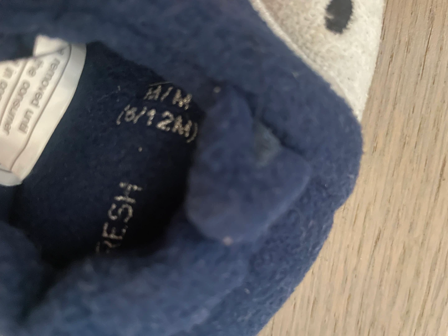 #gifting Joe Fresh Baby Fox Slippers Size 6-12M - photo 3