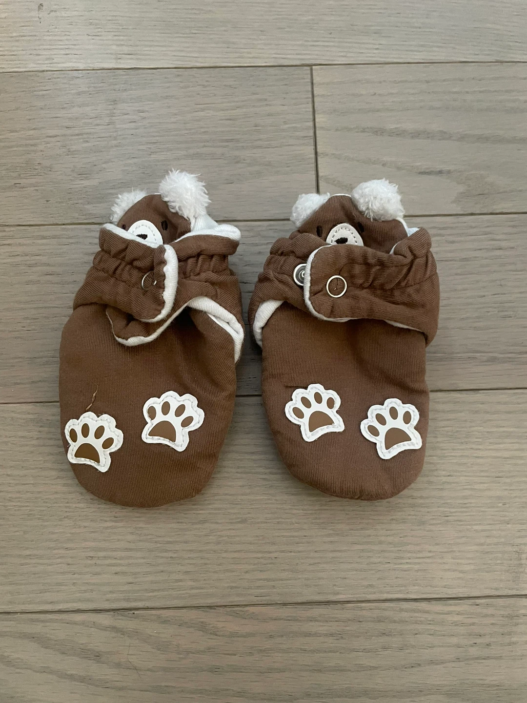 #gifting Robeez Brown Starry Baby Booties 6-12 months