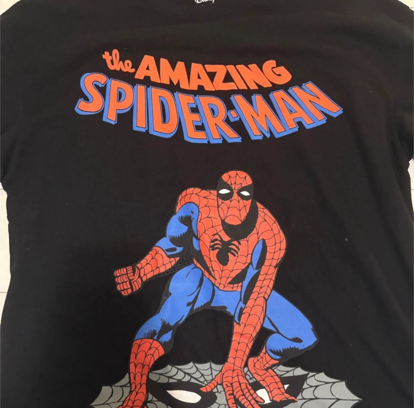 Disney Spider-Man Graphic Tee - Large