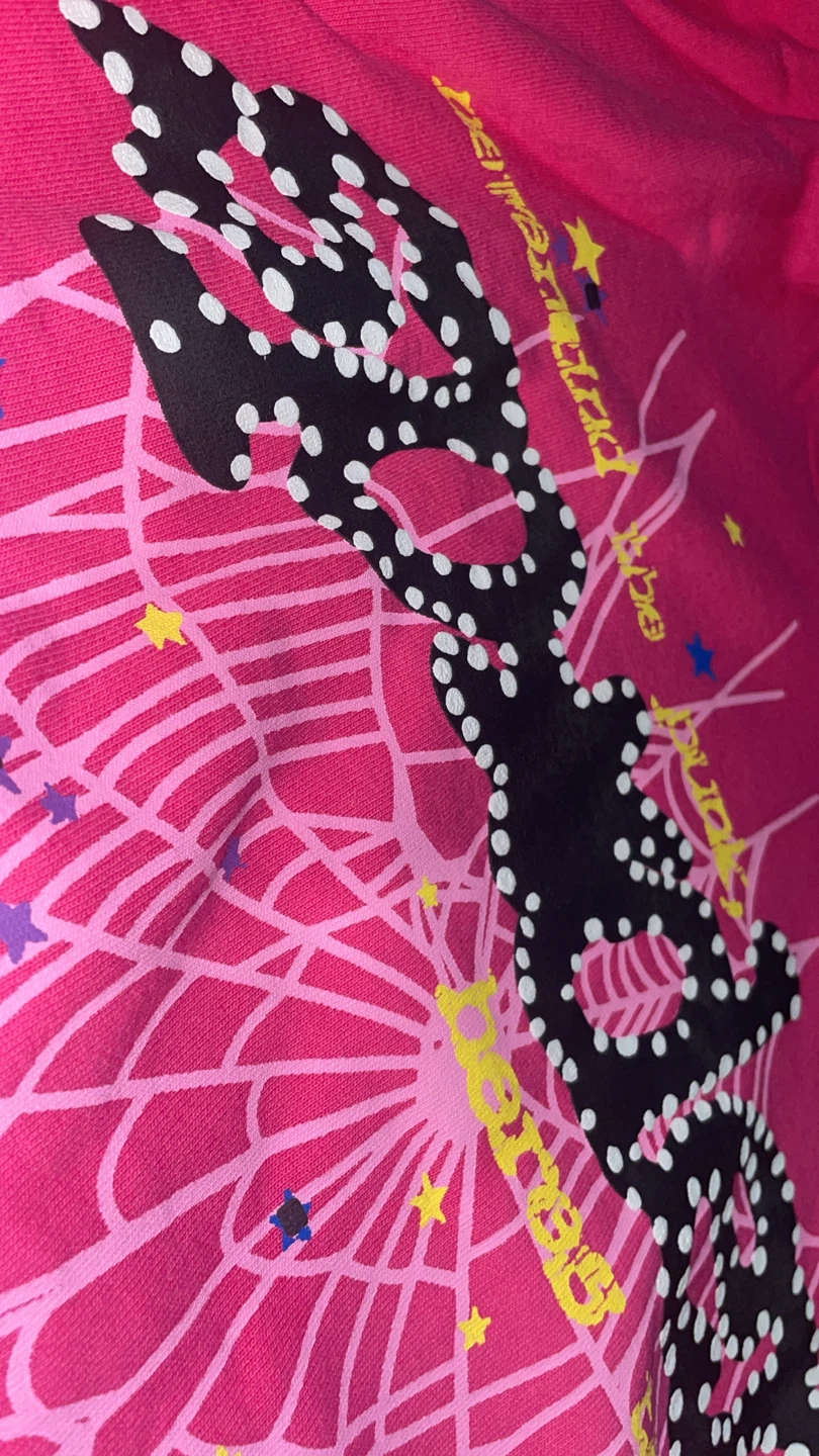 Sp5der P*NK V2 Hoodie ‘Pink’ - photo 4