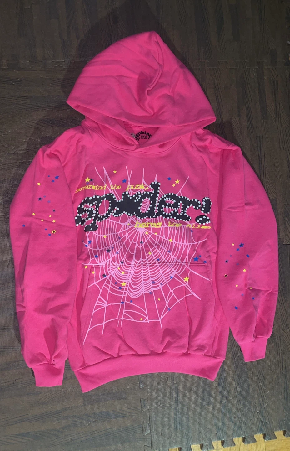 Sp5der P*NK V2 Hoodie ‘Pink’