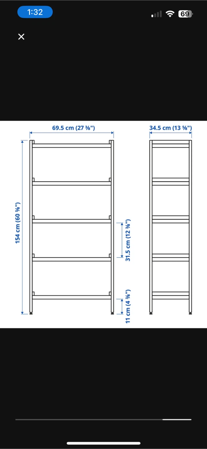 IKEA shelving unit - photo 4