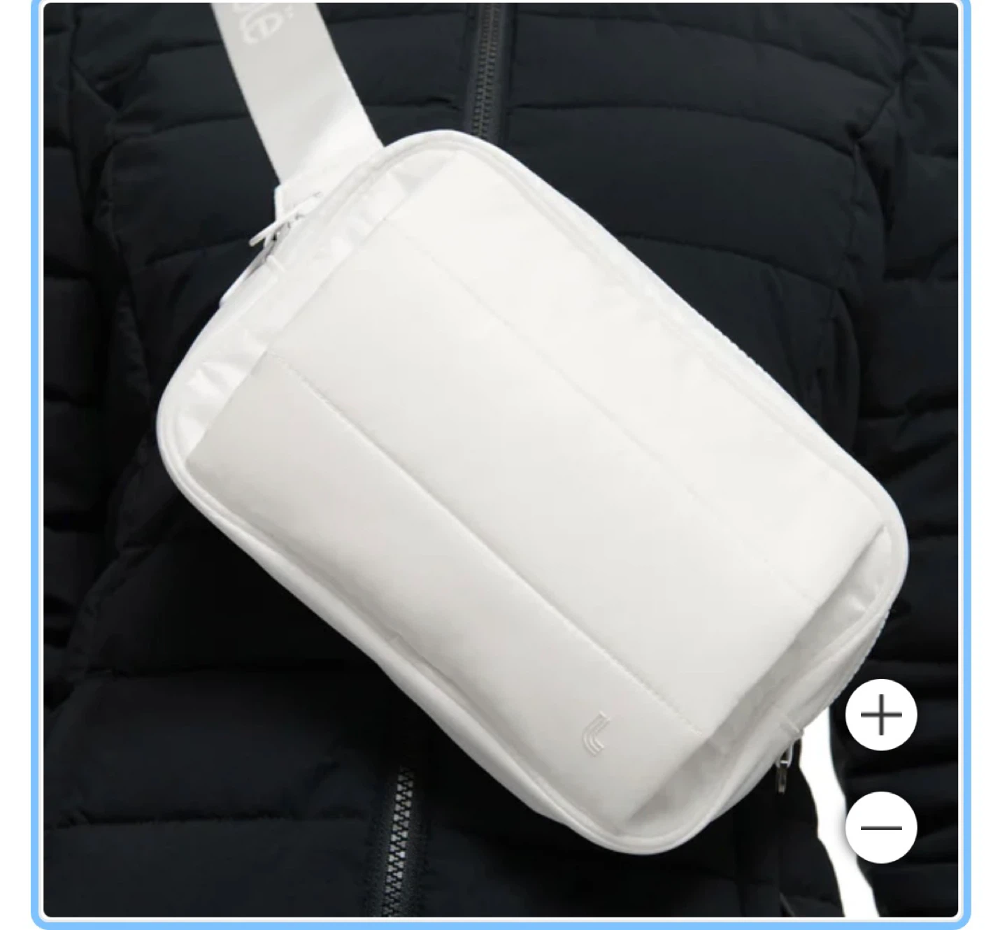 🆕 Lolë Handwarmer Belt Bag - White - photo 5