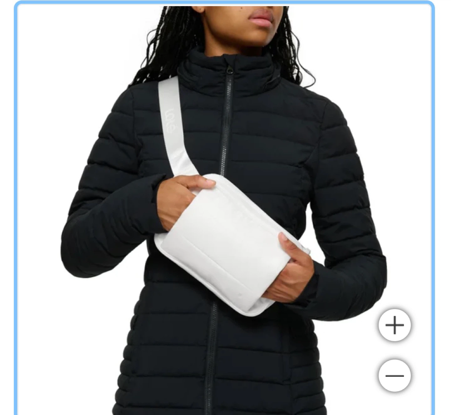 🆕 Lolë Handwarmer Belt Bag - White - photo 4