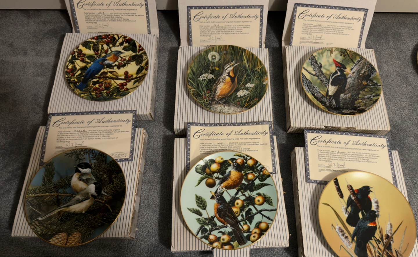 Bradford Collector Plates