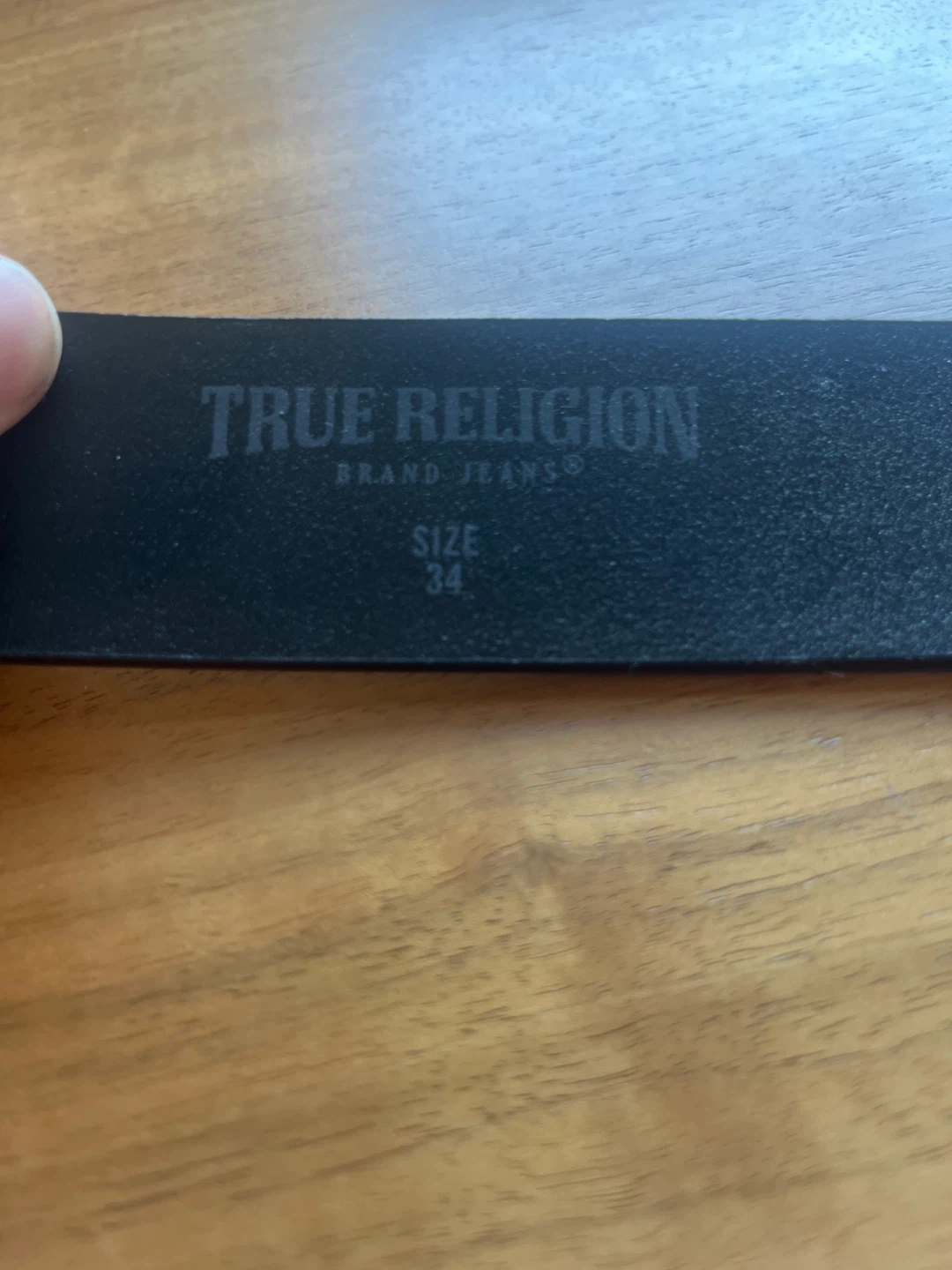 True Religion Leather Belt - photo 2
