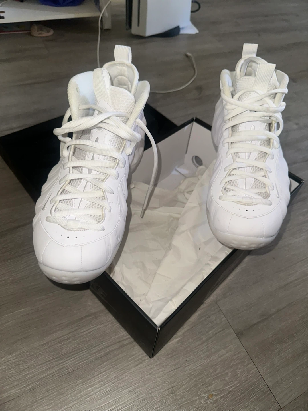Nike Air Foamposite One White Size 10 - photo 2